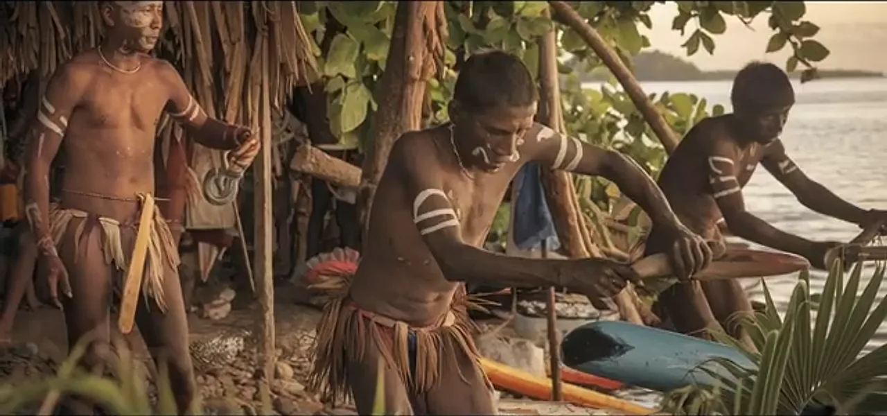 Members of the Ati Indigenous community of Boracay, Philippines
