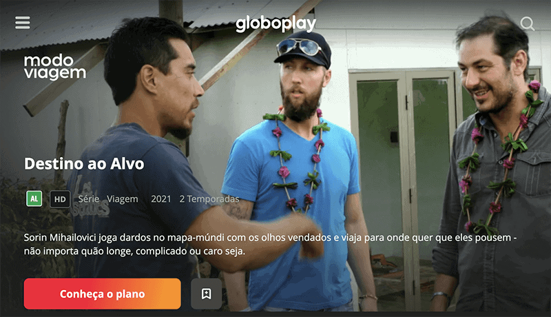 Travel by Dart on Globo TV (Brazil)